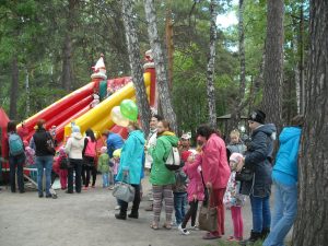 В День защиты детей аттракционы в парке работали бесплатно