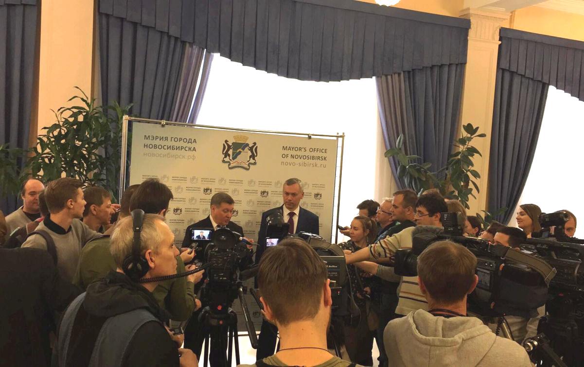 Губернатор поддержит Анатолия Локтя на выборах мэра Новосибирска