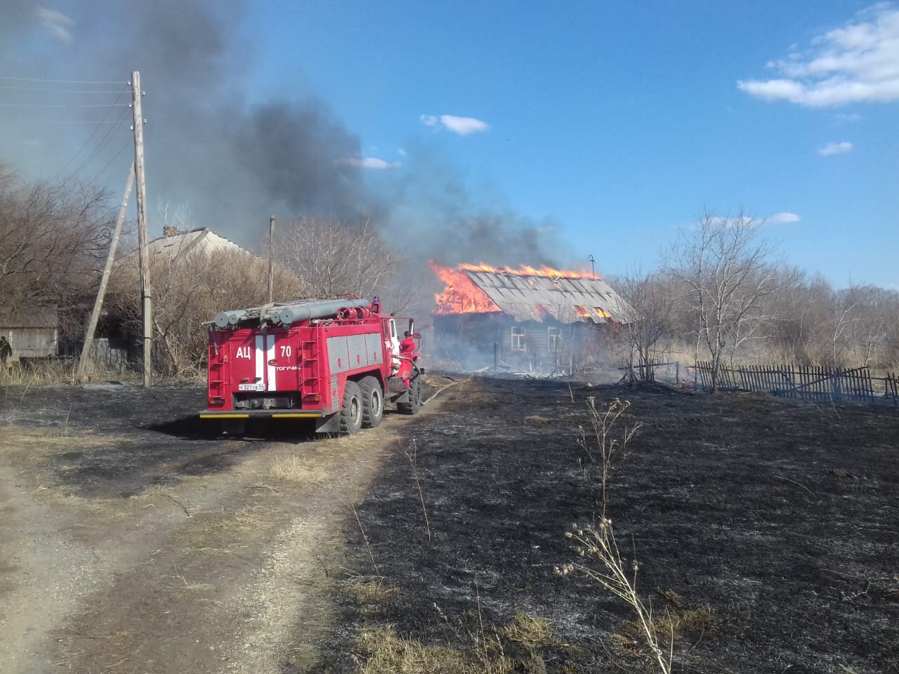 Новосибирцам напомнили про штрафы за огонь