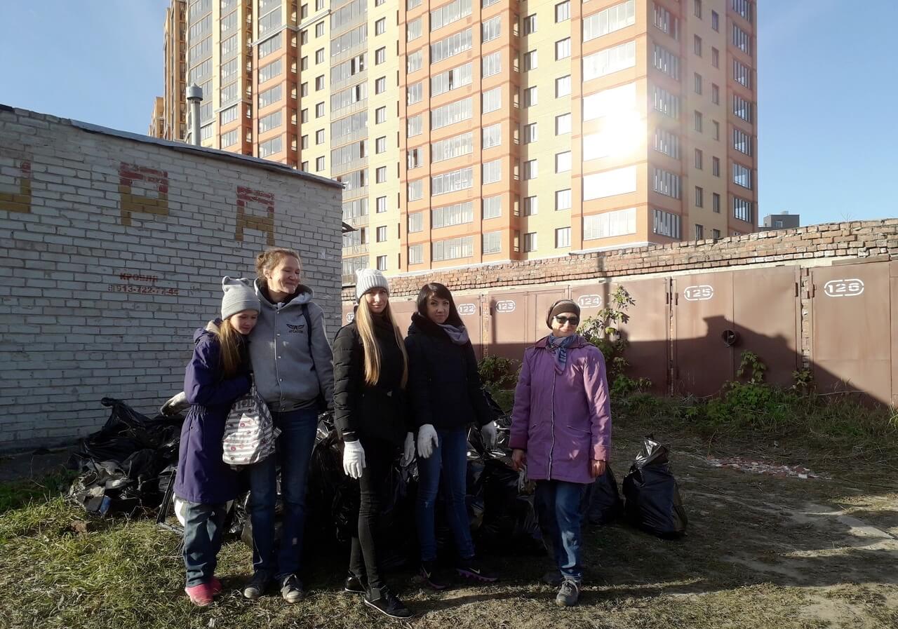 Субботник проходит без особого энтузиазма со стороны горожан