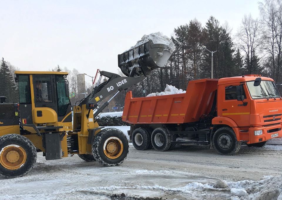 Этой зимой в Новосибирске выпало снега на 13% больше нормы