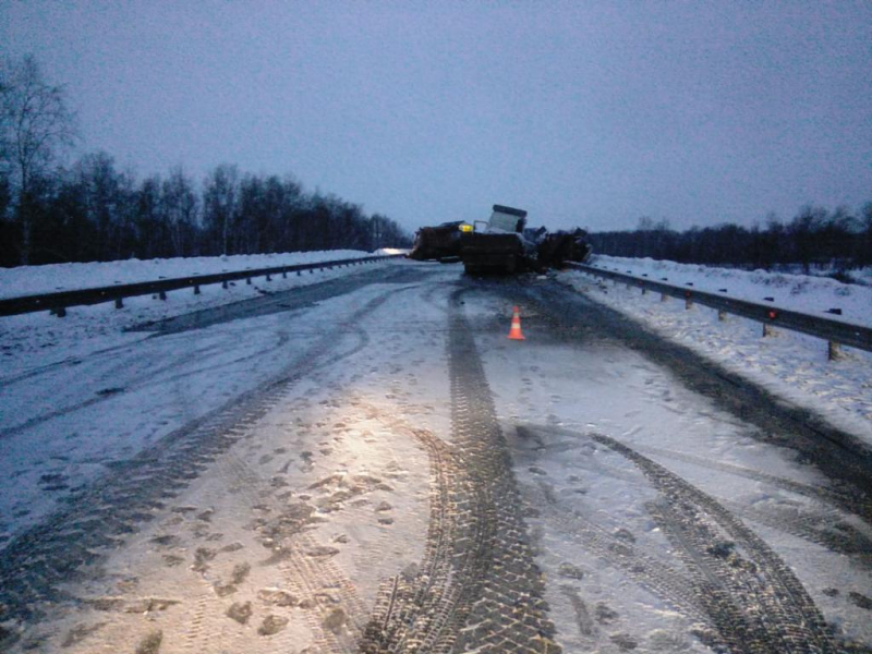Двое мужчин погибли в авариях на трассе в Новосибирской области