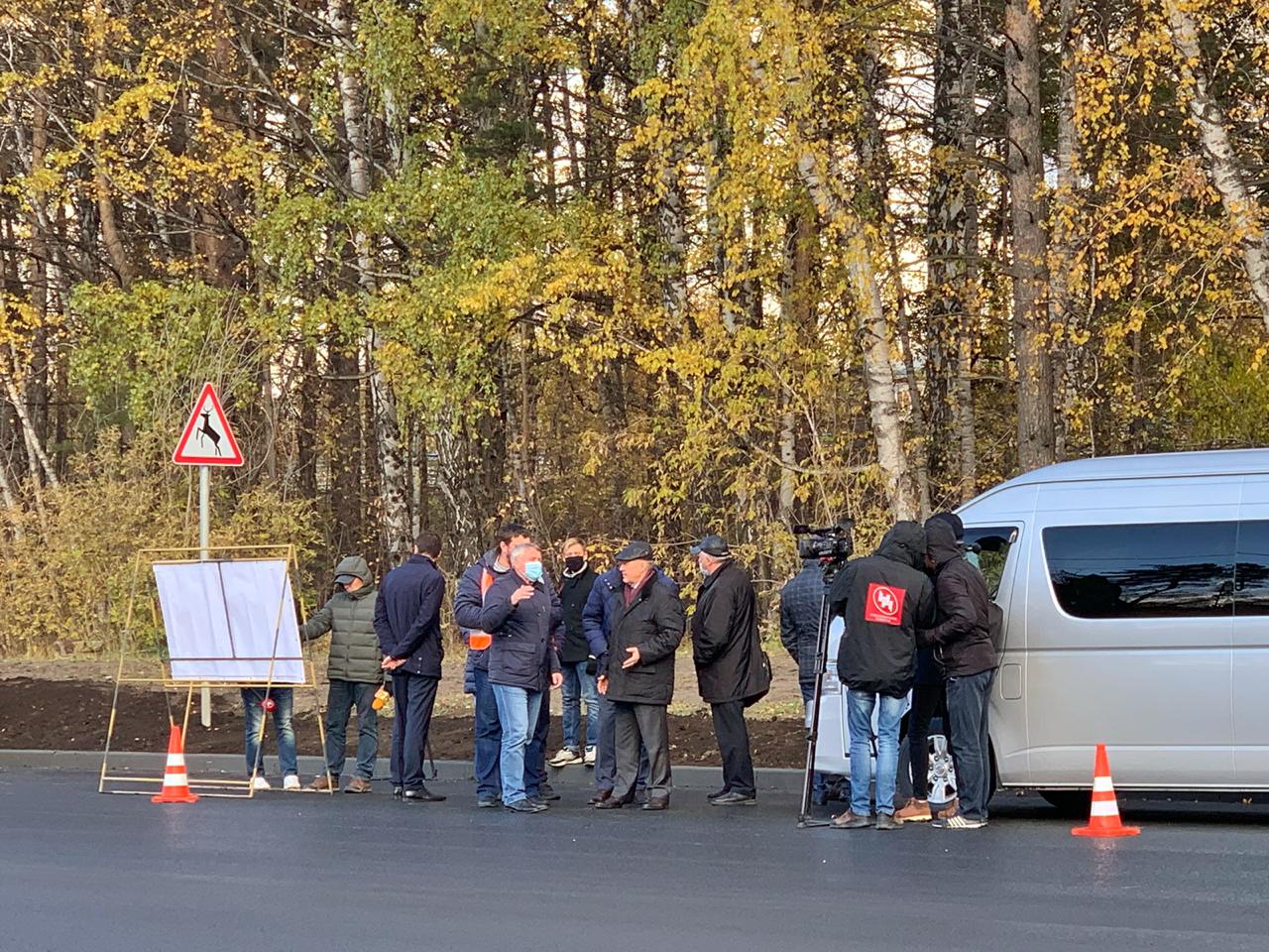 Реконструкцию въезда в новосибирский Академгородок завершат до 15