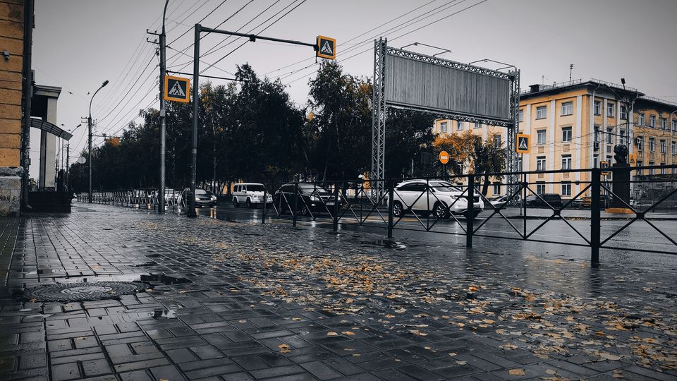 Новосибирцев ждут холодные выходные с мокрым снегом и дождём