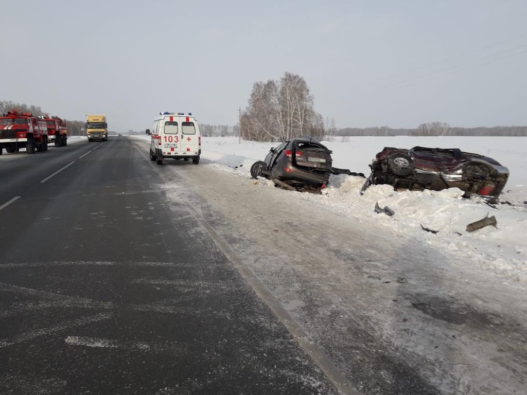 Обгон на трассе стоил жизни трёх человек в Черепановском районе