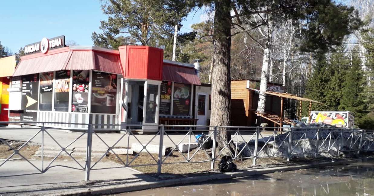 В Новосибирске объявлен временный мораторий на установку ларьков и
