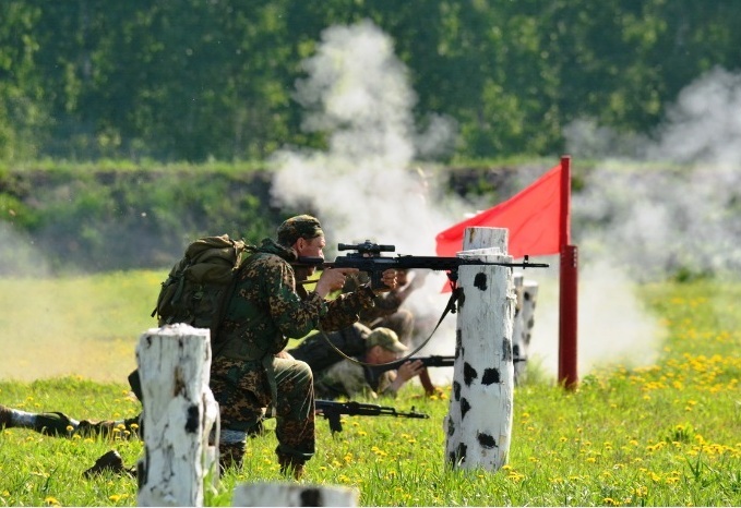 Боевые стрельбы мобилизованных проходят на полигоне &laquo;Кольцово&raquo; НВВКУ