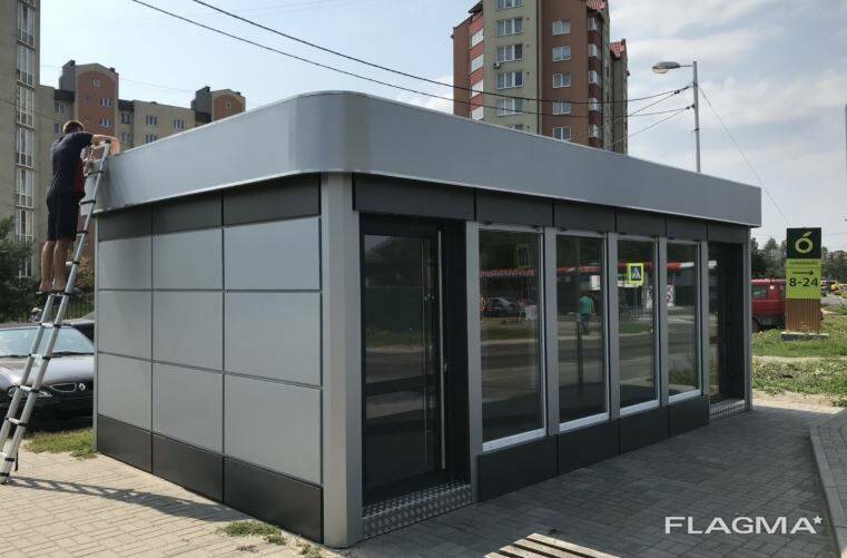 В ближайшие годы все киоски Новосибирска станут серо-черного цвета