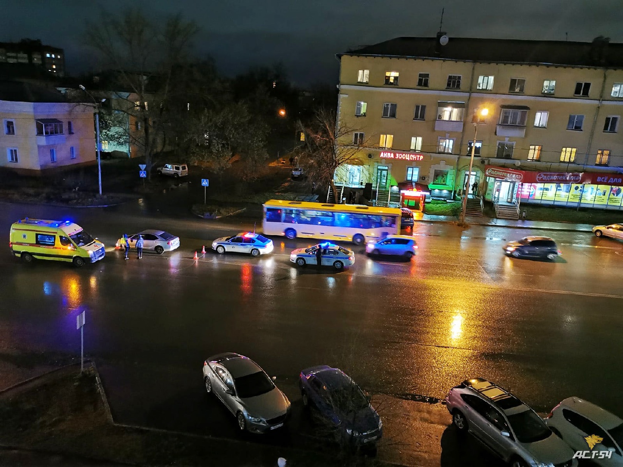 В Новосибирске погиб сбитый на ул. Станционной пешеход