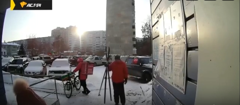 Странный лыжник преследовал ребёнка в Советском районе Новосибирска