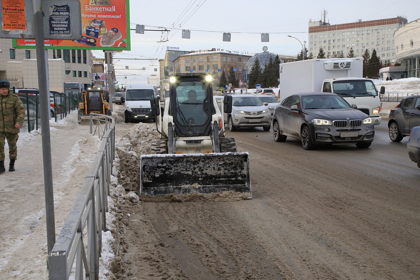 Где в Новосибирске будут чистить дороги 27 февраля