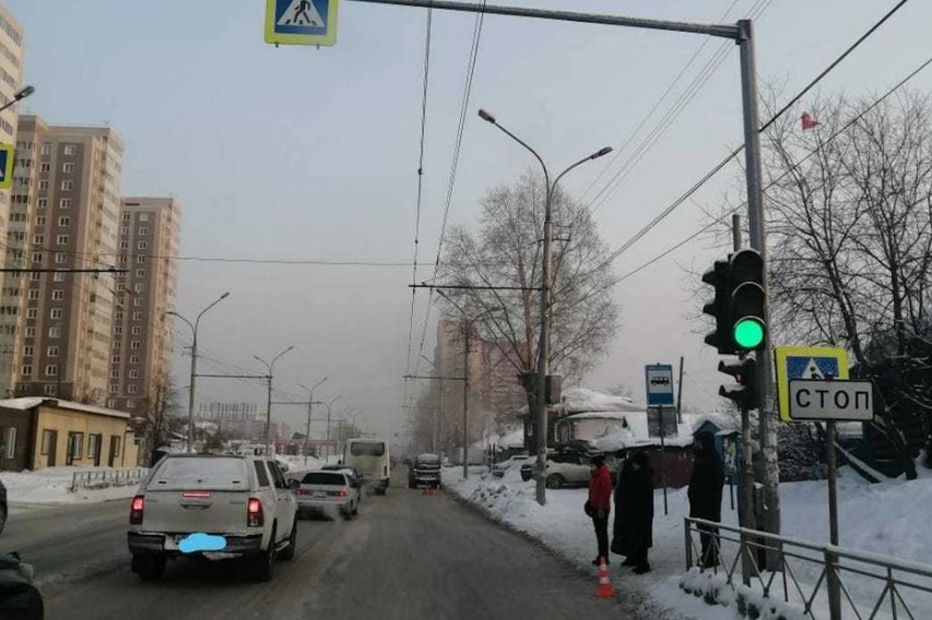 В ДТП на ул. Кирова пострадала 13-летняя новосибирская девочка-пешеход