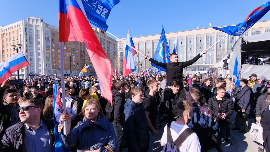 Музыкальный марафон «ZаРОССИЮ» собрал в Новосибирске патриотов всех