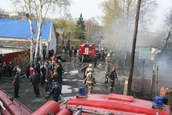 Десятки жилых домов сгорели в Новосибирской области 29 апреля