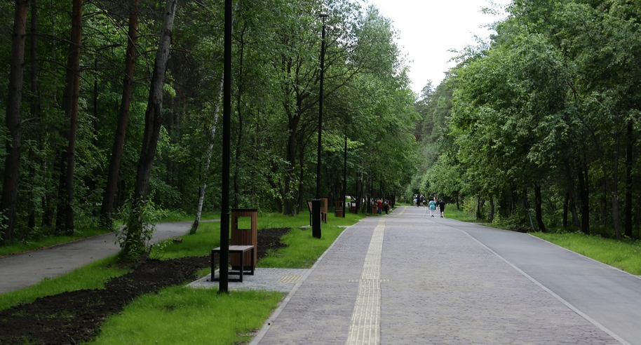 Заельцовский парк Новосибирска обновили к Дню города за 190 миллионов