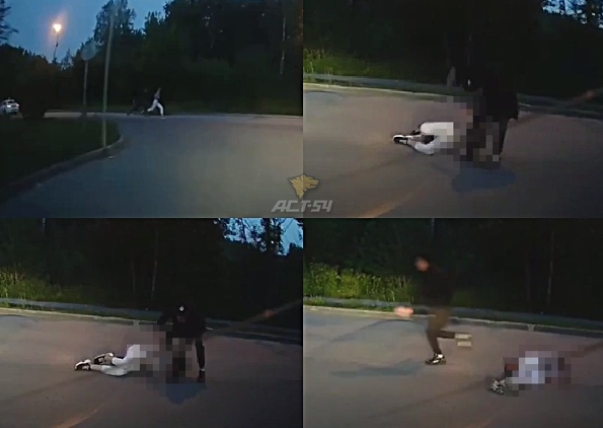 На дороге в Нижней Ельцовке мужчина 14 раз ударил девушку ножом на