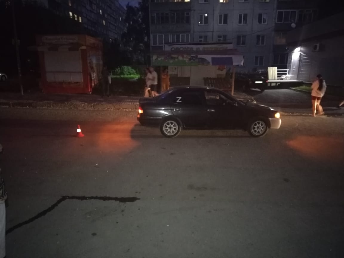 В Новосибирске на улице Грибоедова Nissan сбил 10-летнего мальчика
