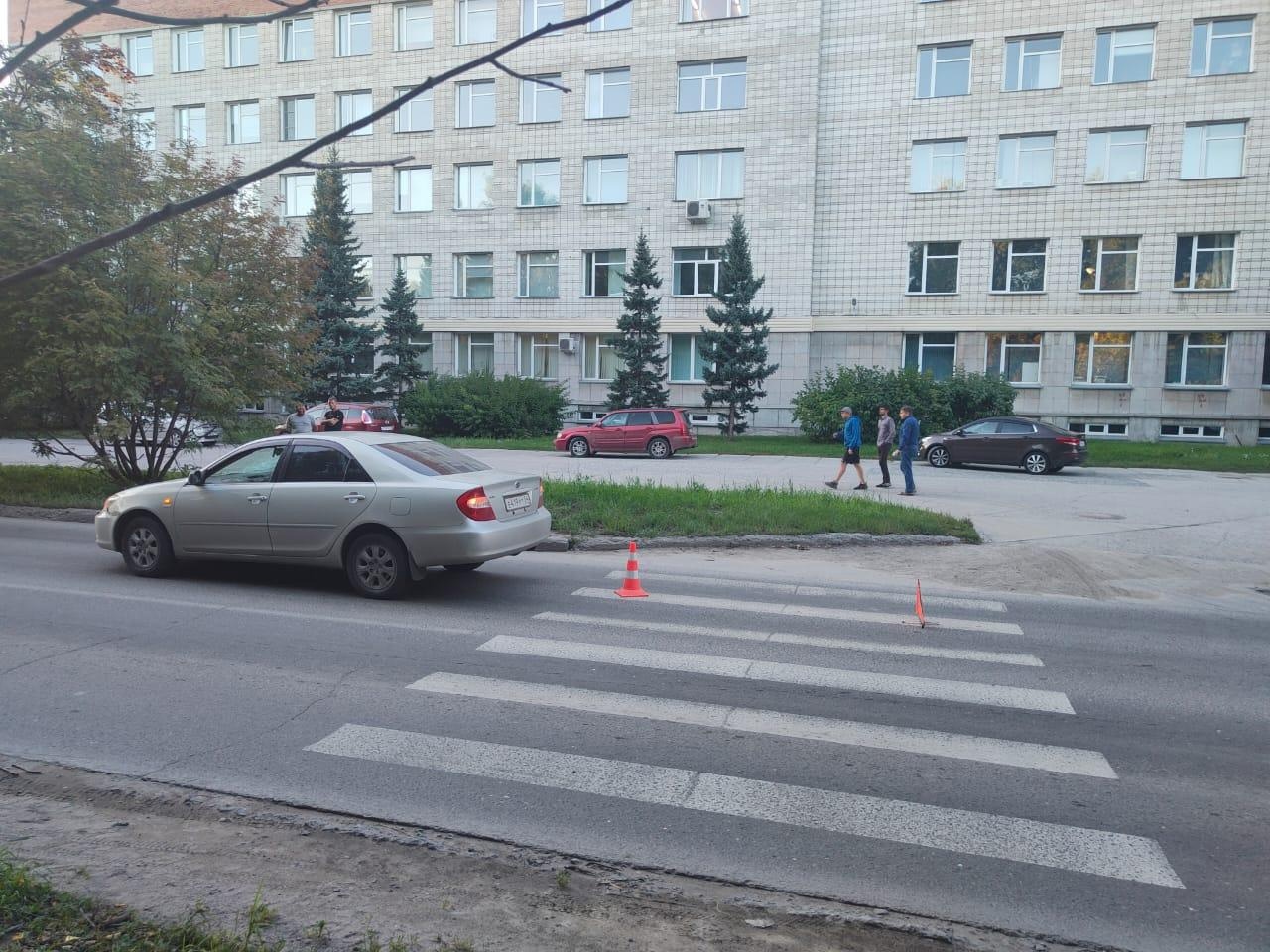В Академгородке на ул. Ржанова сбили пешехода