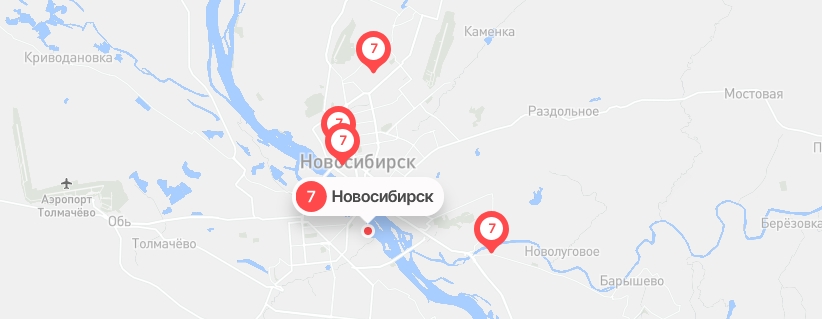 Утром 7 августа загрязнение воздуха в Новосибирске достигло 7 баллов
