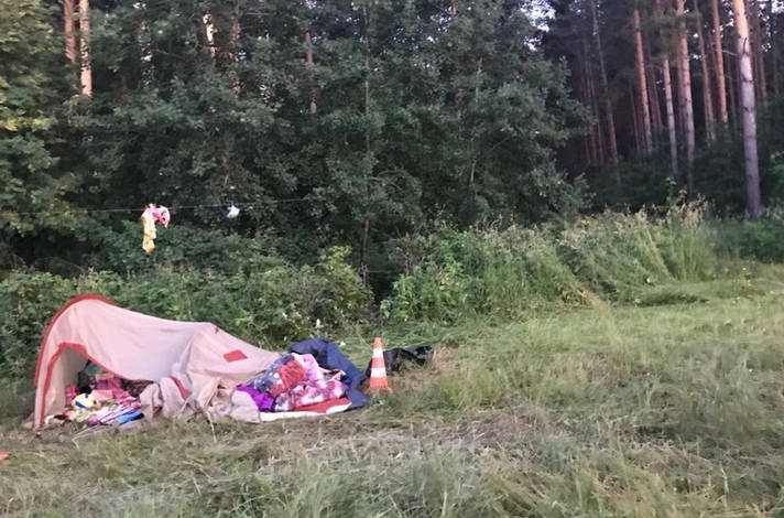Раздавившую палатку с детьми автомобилистку новосибирский суд