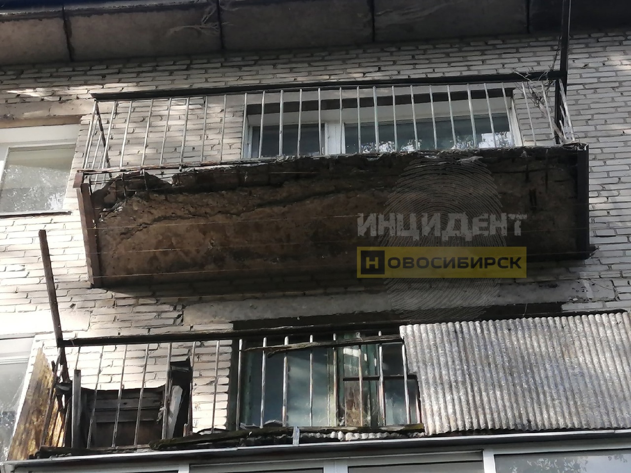 Аварийный балкон на ОбьГЭСе отремонтируют