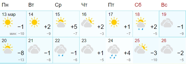 В ночь на вторник в Новосибирске похолодает до -11
