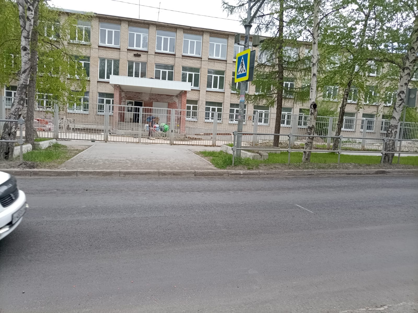 Новосибирского школьника сбили на пешеходном переходе в Академгородке