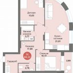 Просторные квартиры в тихом центре Академгородка. Дом сдаётся уже в