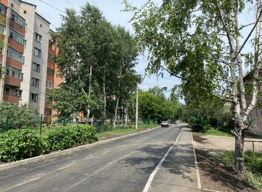 В Новосибирске завершили первый этап благоустройства Хилокского