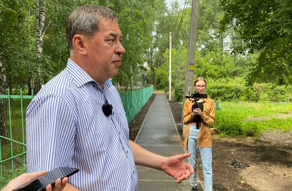 В Новосибирске завершили первый этап благоустройства Хилокского