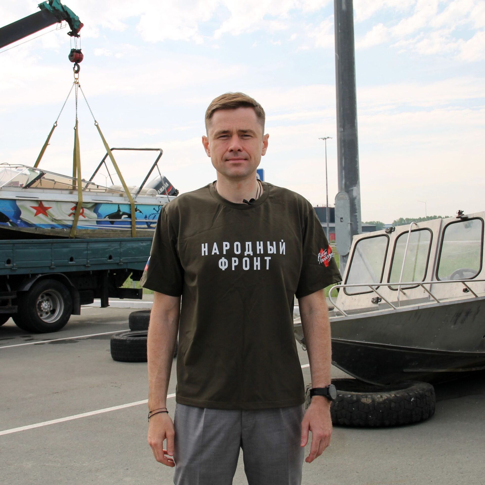 Александр Аксёненко навестил семью участника СВО и отправил две