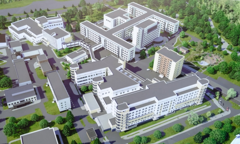 7 новых корпусов построят за шесть лет для новосибирской клиники