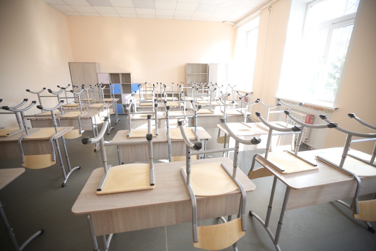 К концу года в Новосибирске завершат капремонт школы №146