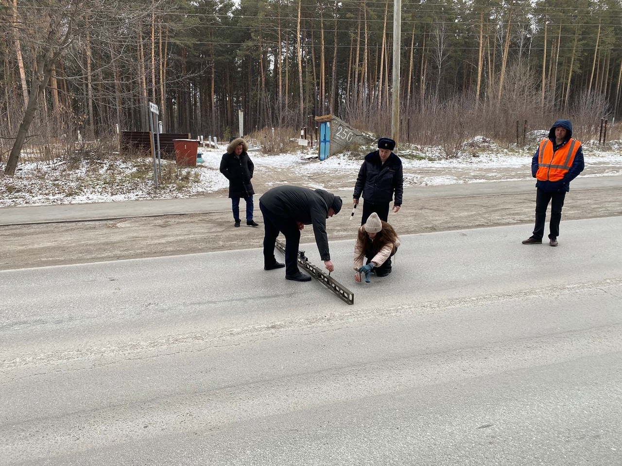 В Новосибирске опасная колея на улице Балтийской останется ещё на