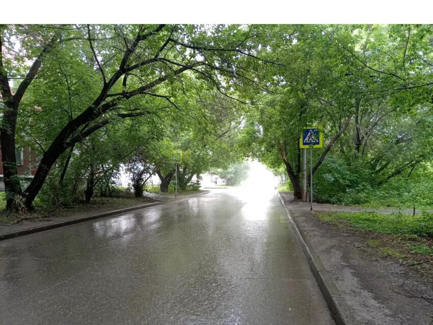 Переход через улицу Полевую в Новосибирске перенесли из-за