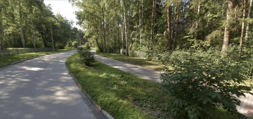 В Академгородке отремонтируют тротуар из брусчатки на улице Мальцева