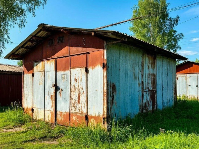 В Новосибирске на ОбьГЭСе демонтируют незаконные гаражи