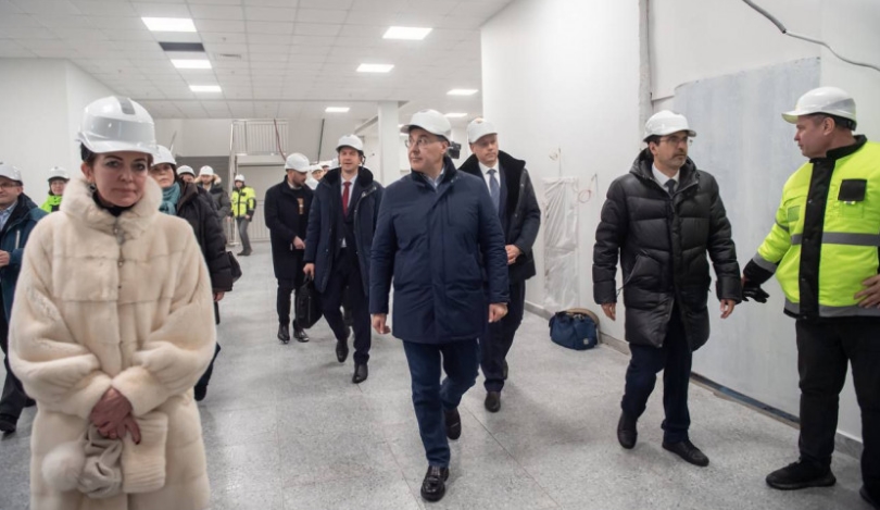 Министр Фальков осмотрел объекты кампуса НГУ: вторая очередь в работе
