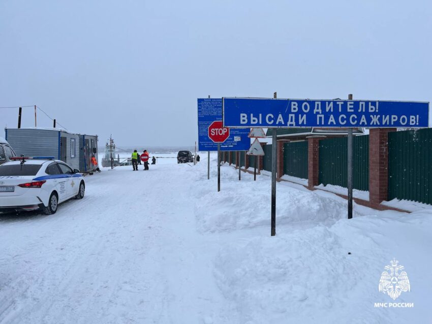 В Новосибирской области открылась первая в регионе ледовая переправа