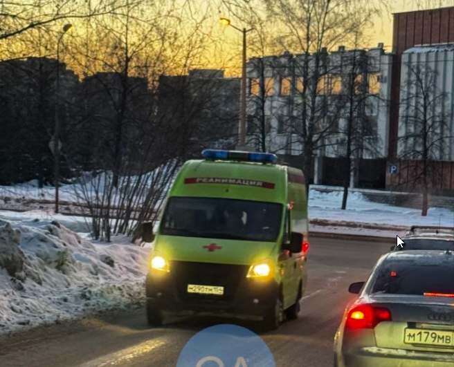 Две иномарки столкнулись лоб в лоб в новосибирском Академгородке