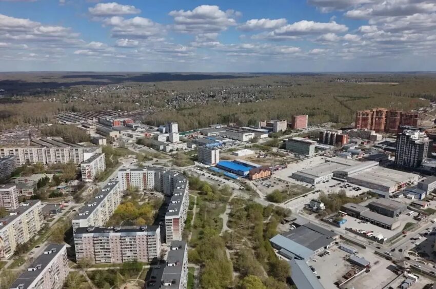 Новая дорога в Академгородке