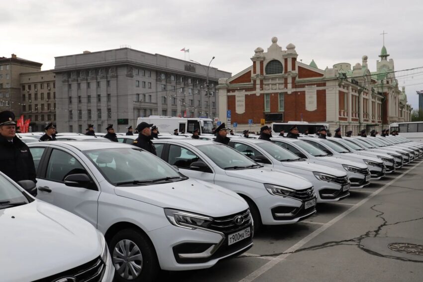 новые машины для новосибирской полиции