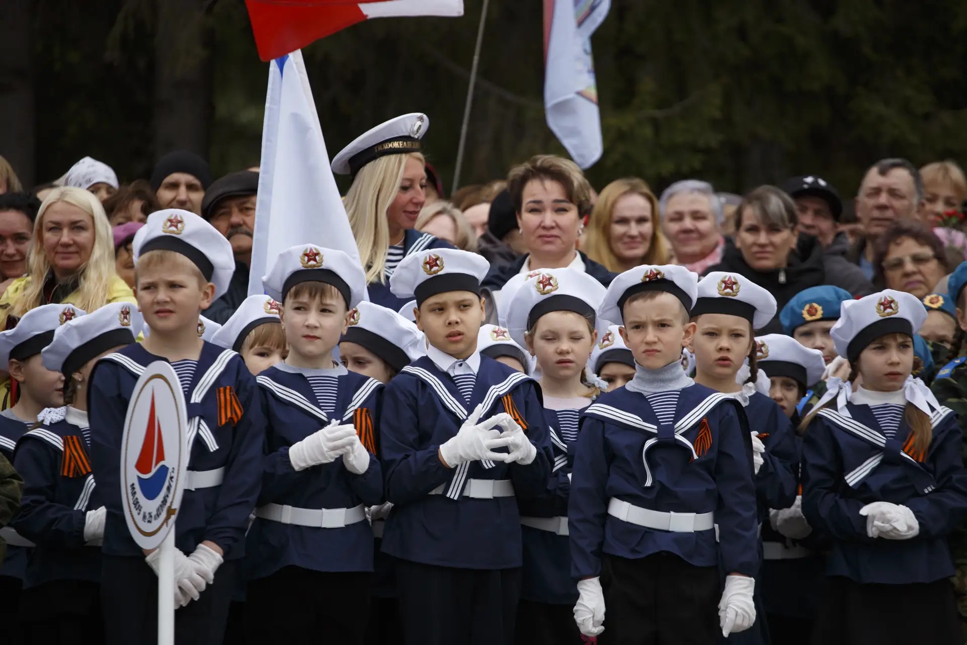 Парад Победы дошкольных учреждений Бердска