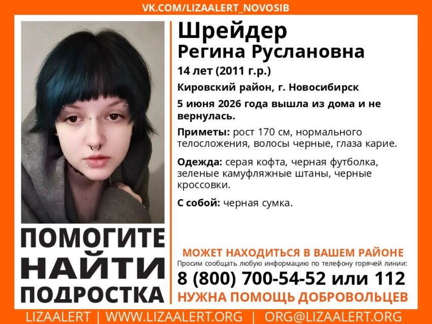 пропала школьница