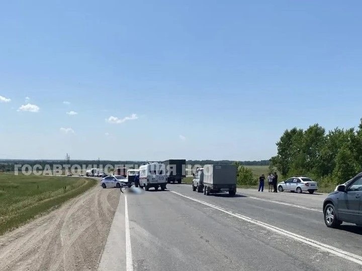 погиб велосипедист