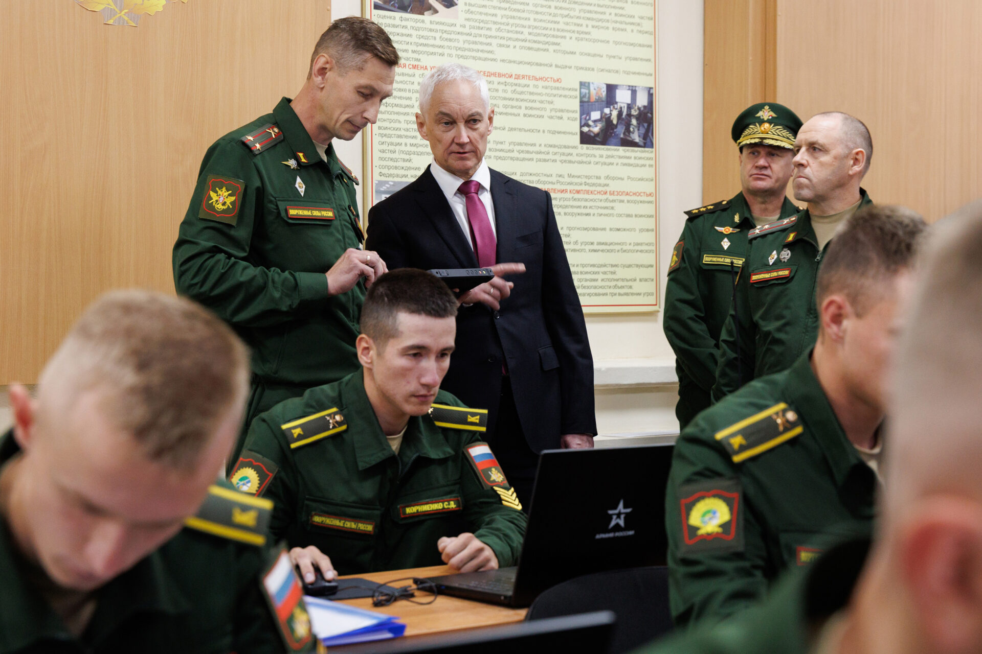 Андрей Белоусов в НВВКУ